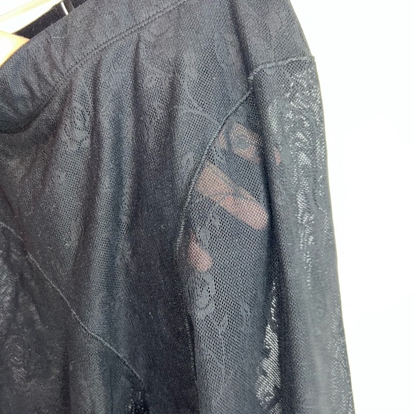 Adam seldman lace leopard black sheer leggings xs - Picture 8 of 14